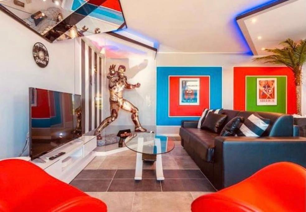 Appartement Disney Avengers, 5 Min Des Parcs Magny-le-Hongre Exterior foto